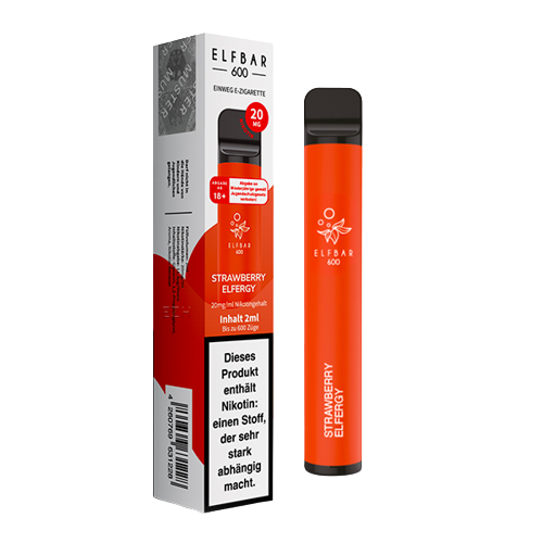 ELF Bar - Strawberry Elfergy - 20mg/ml // tax goods