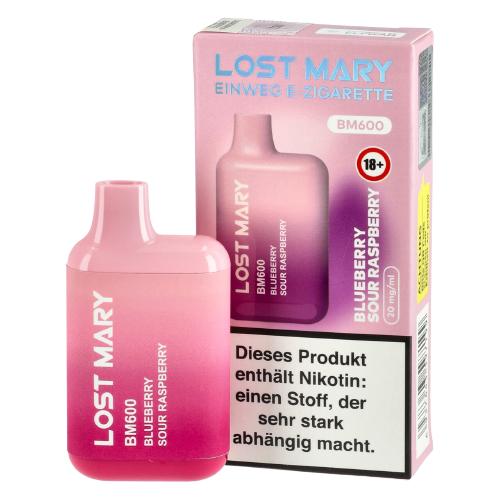 *NEU* ELF Bar - Lost Mary - Blueberry Sour Raspberry - 20mg/ml (Kindersicherung) // Steuerware - Drift Fuchs