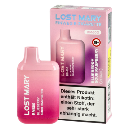 *NEU* ELF Bar - Lost Mary - Blueberry Sour Raspberry - 20mg/ml (Kindersicherung) // Steuerware - Drift Fuchs