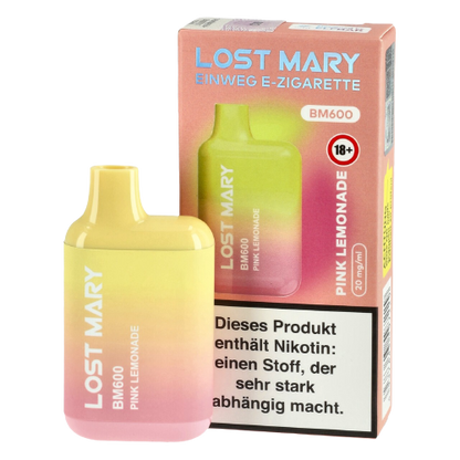 *NEU* ELF Bar - Lost Mary - Pink Lemonade - 20mg/ml (Kindersicherung) // Steuerware - Drift Fuchs