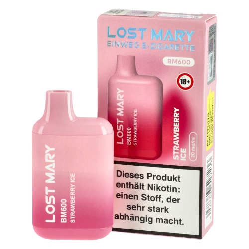 *NEU* ELF Bar - Lost Mary - Strawberry Ice - 20mg/ml (Kindersicherung) // Steuerware - Drift Fuchs