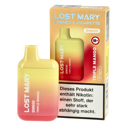 *NEU* ELF Bar - Lost Mary - Triple Mango - 20mg/ml (Kindersicherung) // Steuerware - Drift Fuchs