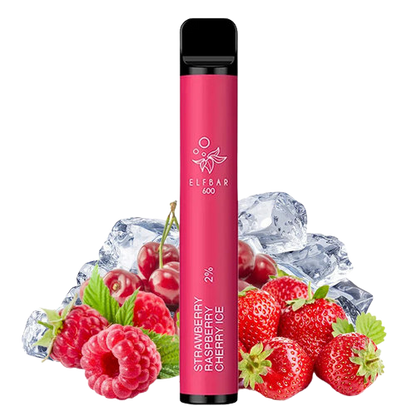 ELF Bar - Strawberry Raspberry Cherry Ice - 20mg/ml (child safety) // tax goods 