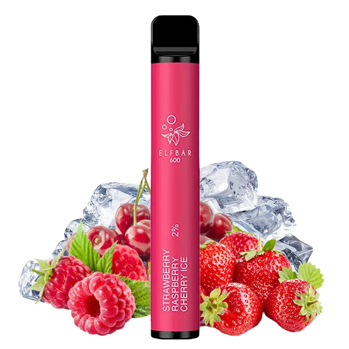 ELF Bar - Strawberry Raspberry Cherry Ice - 20mg/ml (Kindersicherung) // Steuerware