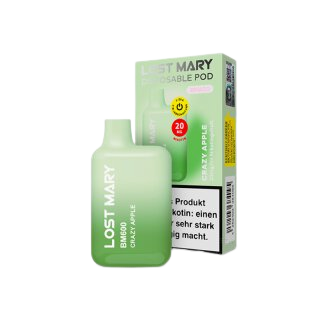 *NEU* ELF Bar - Lost Mary - Crazy Apple (Double Apple) - 20mg/ml (Kindersicherung) // Steuerware - Drift Fuchs