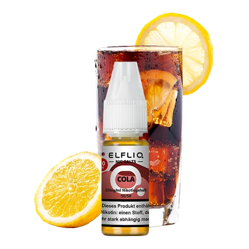 ELFBAR ELFLIQ COLA NIKOTINSALZ LIQUID 10ml (Kindersicherung) // Steuerware