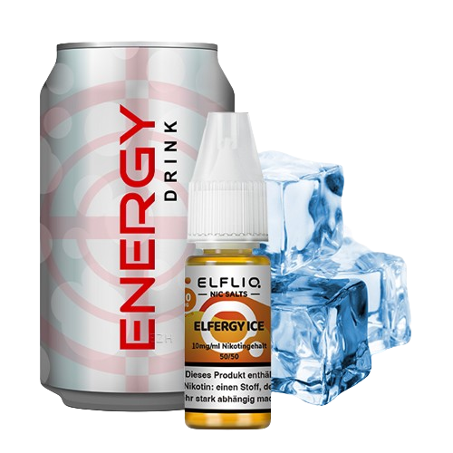 ELFBAR ELFLIQ  ELFERGY ICE NIKOTINSALZ LIQUID 10ml (Kindersicherung) // Steuerware