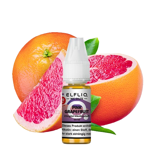 ELFBAR ELFLIQ  PINK GRAPEFRUIT NIKOTINSALZ LIQUID 10ml (Kindersicherung) // Steuerware