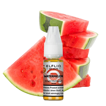 ELFBAR ELFLIQ WATERMELON NIKOTINSALZ LIQUID 10ml (Kindersicherung) // Steuerware