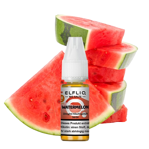 ELFBAR ELFLIQ WATERMELON NIKOTINSALZ LIQUID 10ml (Kindersicherung) // Steuerware