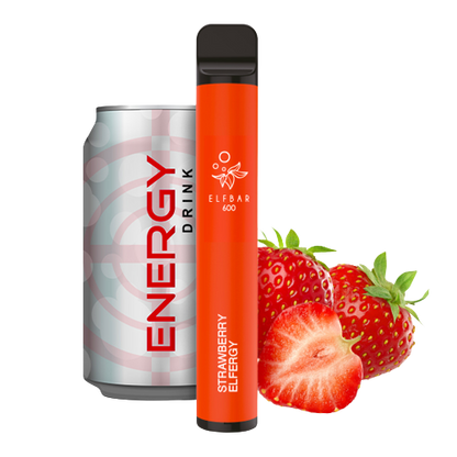 ELF Bar - Strawberry Elfergy - 20mg/ml // tax goods 