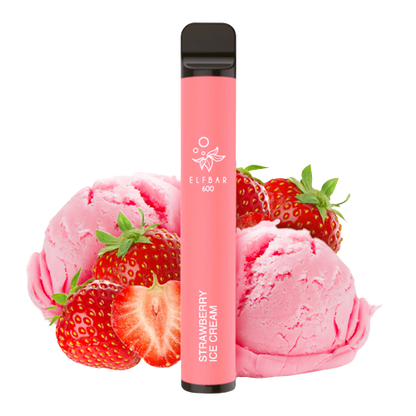 ELF Bar - Strawberry Ice Cream - 20mg/ml // Steuerware