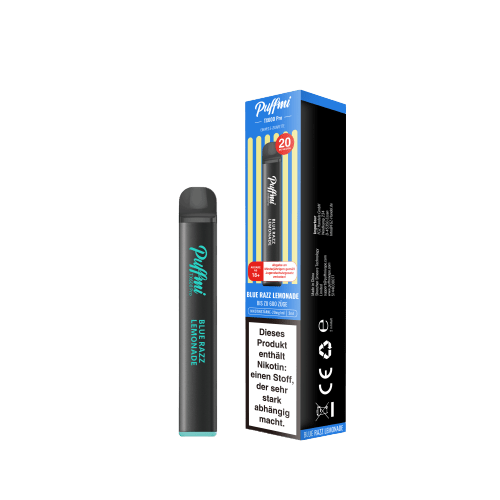 *NEU* Puffmi - TX600 Pro - Blue Razz Lemonade - 20mg/ml // Steuerware - Drift Fuchs