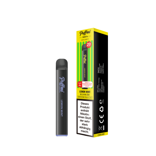 *NEU* Puffmi - TX600 Pro - Lemon Mint - 20mg/ml // Steuerware - Drift Fuchs