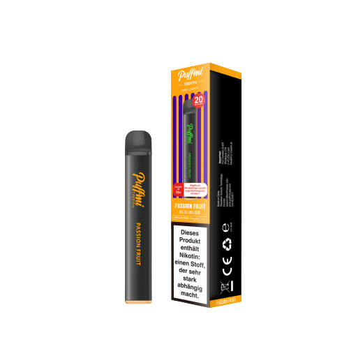 *NEU* Puffmi - TX600 Pro - Passion Fruit - 20mg/ml // Steuerware - Drift Fuchs